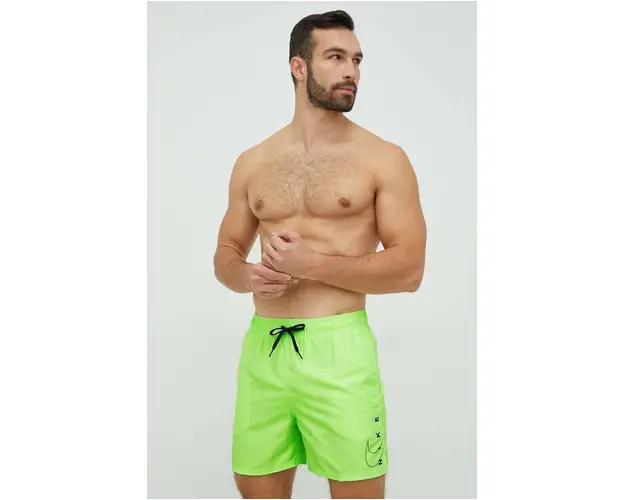 Nike pantaloni scurti de baie culoarea verde