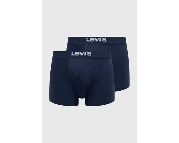 Levi's boxeri 2-pack barbati, culoarea bleumarin 37149.0810-006