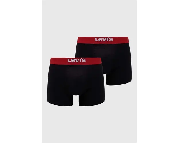 Levi's boxeri 2-pack barbati, culoarea negru 37149.0811-008