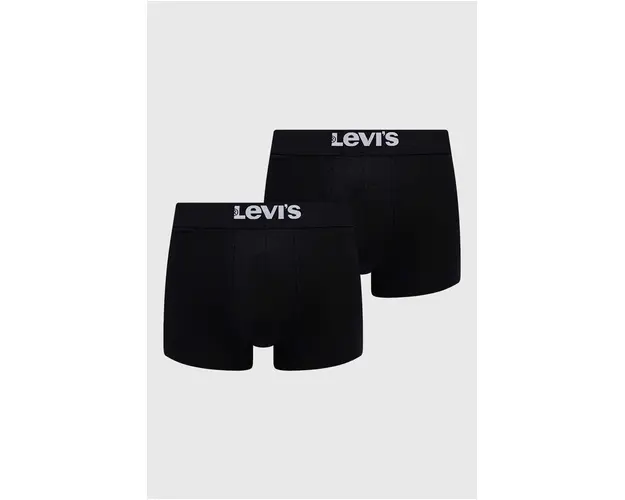 Levi's boxeri 2-pack barbati, culoarea negru 37149.0805-001