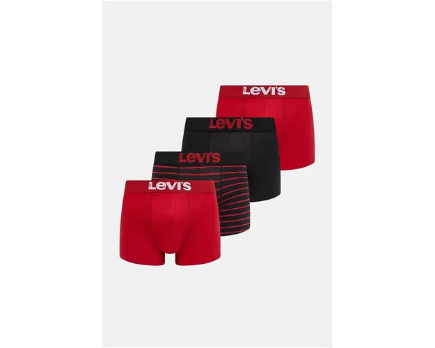 Levi's boxeri 4-pack barbati, culoarea negru