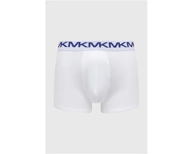 Michael Kors boxeri 3-pack barbati, culoarea alb