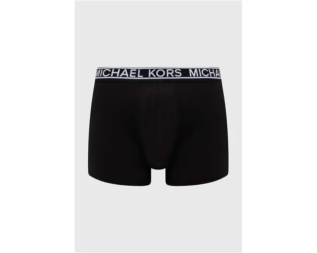 Michael Kors boxeri 3-pack barbati, culoarea negru