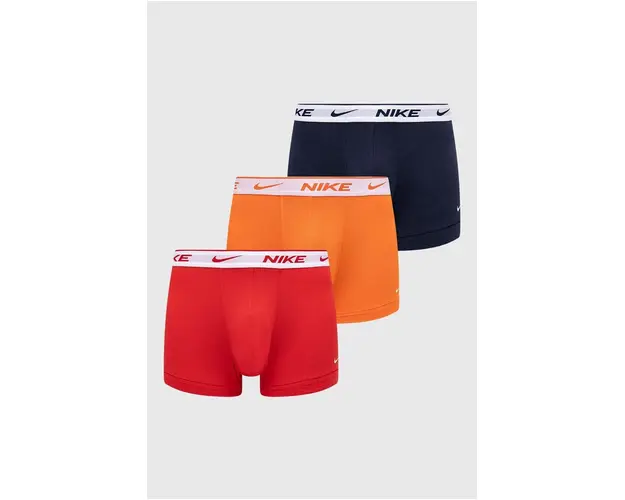 Nike boxeri 3-pack barbati, culoarea rosu