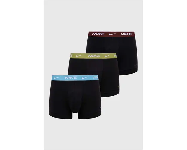 Nike boxeri 3-pack barbati, culoarea negru