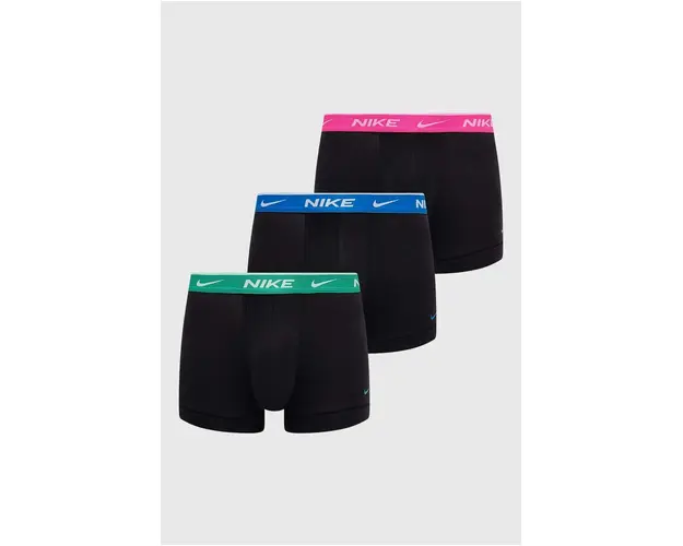Nike boxeri 3-pack barbati, culoarea negru