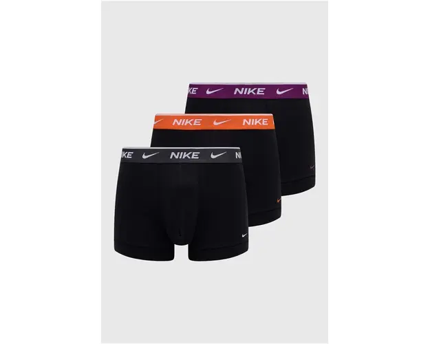 Nike boxeri 3-pack barbati, culoarea negru