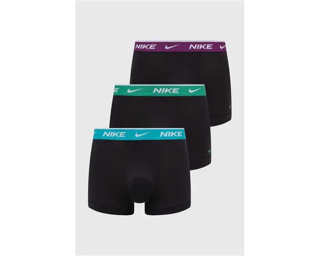 Nike boxeri 3-pack barbati, culoarea negru