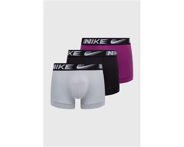 Nike boxeri 3-pack barbati, culoarea gri, 0000KE1156