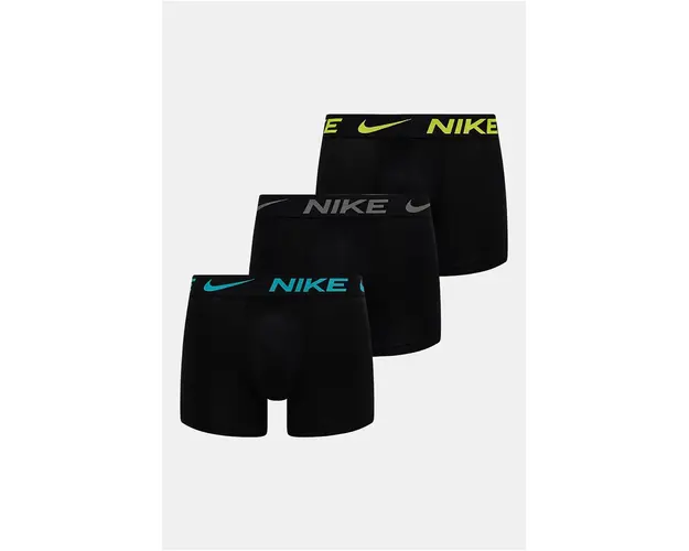 Nike boxeri 3-pack barbati, culoarea verde, 0000KE1157