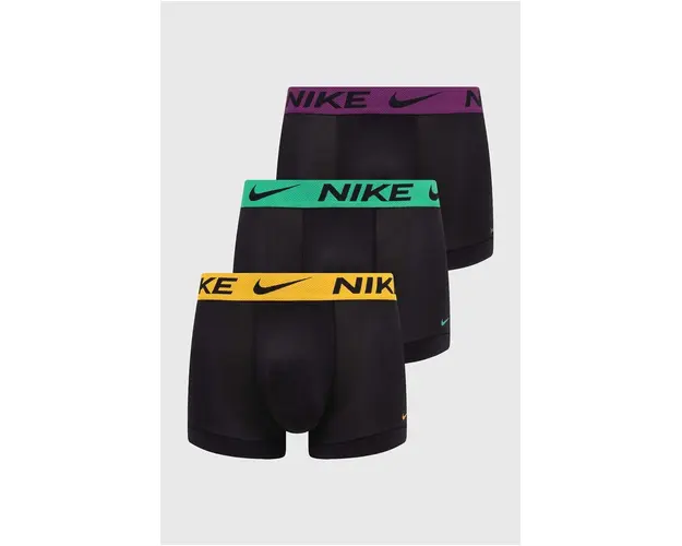 Nike boxeri 3-pack barbati, culoarea negru