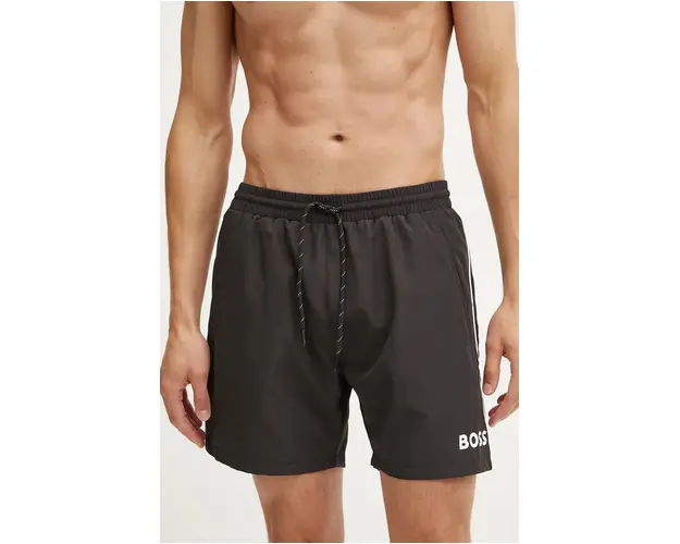 BOSS pantaloni scurti de baie culoarea negru, 50514429