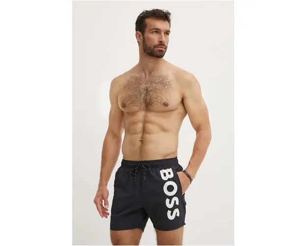 BOSS pantaloni scurti de baie culoarea negru, 50514502