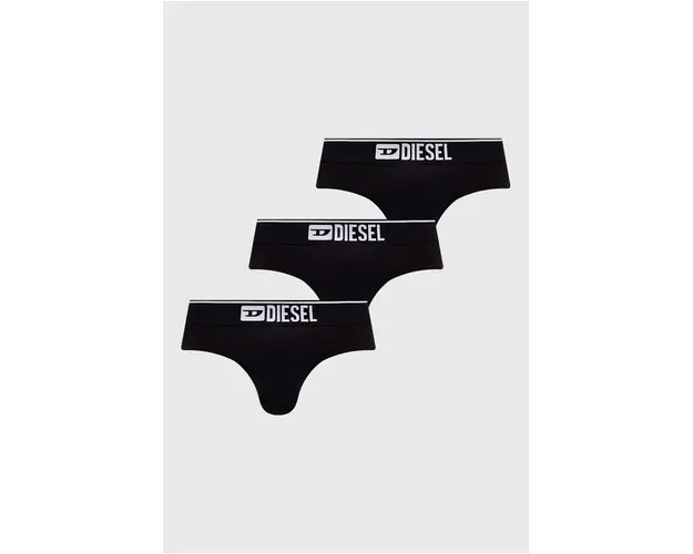 Diesel slip UMBR-ANDRETHREEPACK 3-pack barbati, culoarea negru, 00SH05.0GDAC