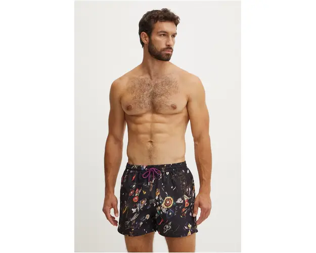 Paul Smith pantaloni scurti de baie culoarea negru, M1A.239B.N41493