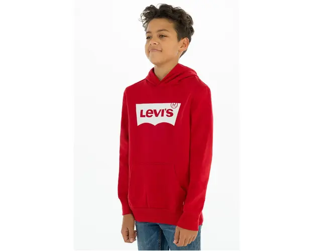 Levi's Bluza copii culoarea rosu, cu imprimeu