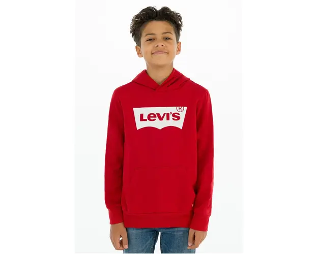Levi's Bluza copii culoarea rosu, cu imprimeu