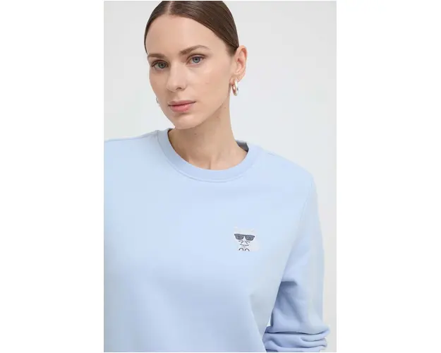 Karl Lagerfeld bluza femei, , cu imprimeu