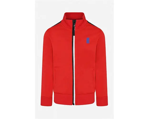 Lego bluza copii culoarea rosu, cu imprimeu, Bluza Lego Wear Lwsefrit Full Zip 211 11010404 207