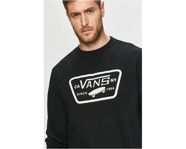 Vans hanorac de bumbac VN0A45CIBLK1-BLACK