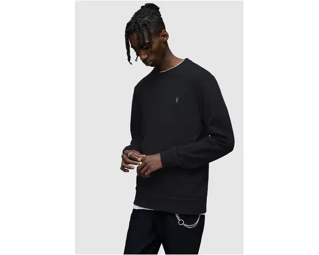 AllSaints - Bluza Raven Crew