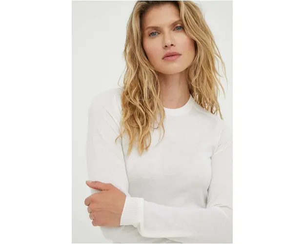 Day Birger et Mikkelsen pulover de lana Annabelle femei, culoarea bej, light