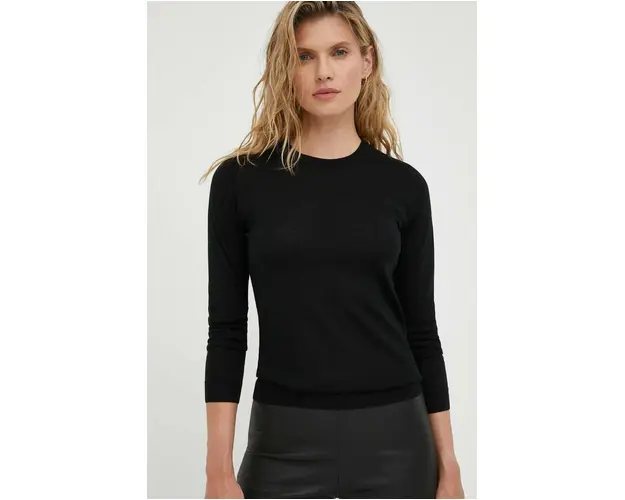 Day Birger et Mikkelsen pulover de lana Annabelle femei, culoarea negru, light