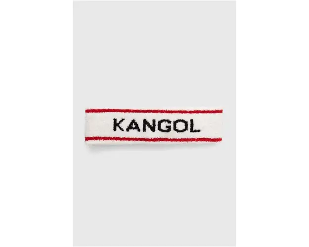 Kangol bentita pentru cap culoarea alb K3302ST-WHITE/CIAN