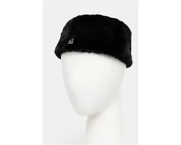 Kangol caciula FAUX FUR TOPPER culoarea negru, K5419.BS002