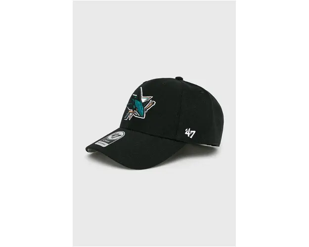 47brand sapca NHL San Jose Sharks H-MVP22WBV-BK