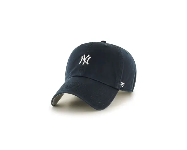 47brand sapca MLB New York Yankees culoarea negru, cu imprimeu