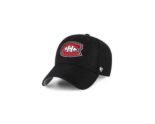 47brand sapca NHL Montreal Canadiens culoarea negru, cu imprimeu H-MVP10WBV-BKD