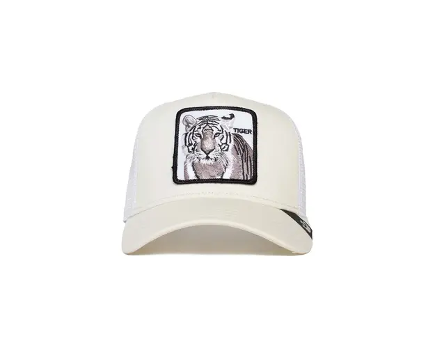 Goorin Bros sapca culoarea alb, cu imprimeu