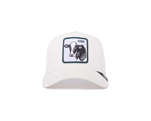 Goorin Bros caciula culoarea alb, cu imprimeu