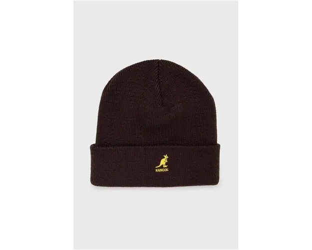 Kangol caciula culoarea maro,
