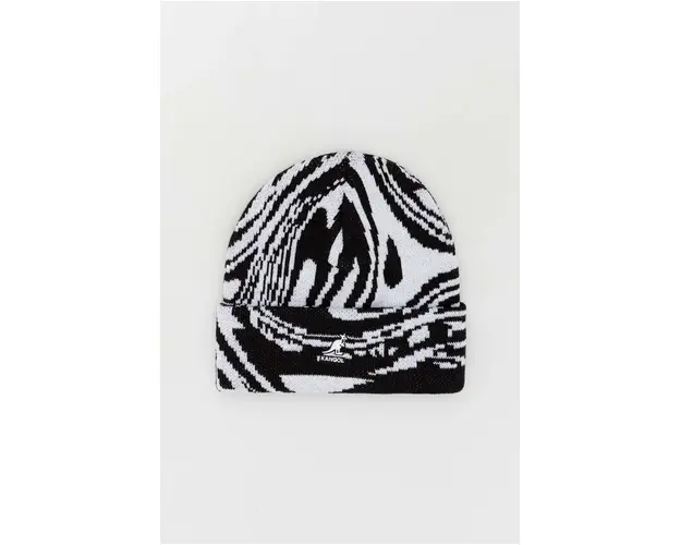 Kangol caciula culoarea alb, din tricot gros