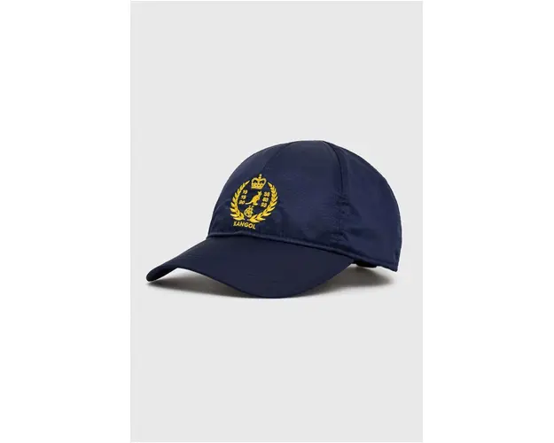 Kangol sapca culoarea albastru marin, cu imprimeu