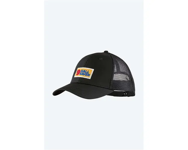 Fjallraven sapca Vardag culoarea negru, cu imprimeu F78139