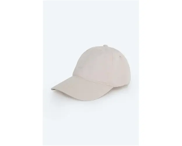 Wood Wood sapca de baseball din bumbac Low profile twill cap culoarea bej, uni 12110804.7083-OFFWHITE