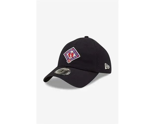 New Era sapca de baseball din bumbac culoarea negru, cu imprimeu 60222287-black
