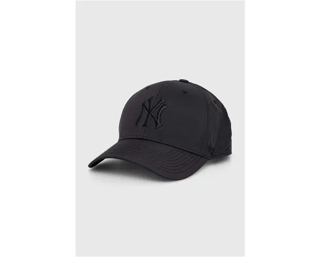 47brand sapca MLB New York Yankees culoarea negru, cu imprimeu