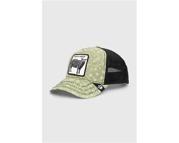 Goorin Bros sapca de baseball din amestec de in Parade culoarea verde, modelator, 101-0947