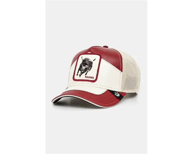 Goorin Bros sapca Moto Raging culoarea rosu, cu imprimeu, 101-1692