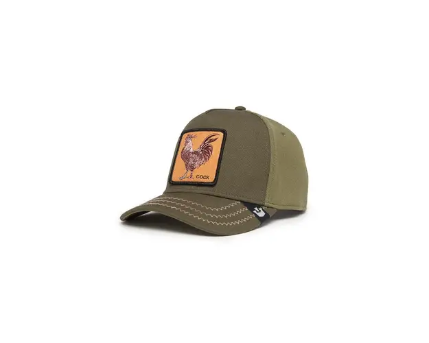 Goorin Bros sapca Cock Field 100 culoarea verde, cu imprimeu, 101-1455