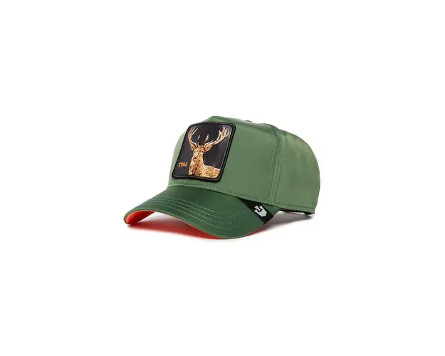 Goorin Bros sapca Party Hard culoarea verde, cu imprimeu, 101-1697