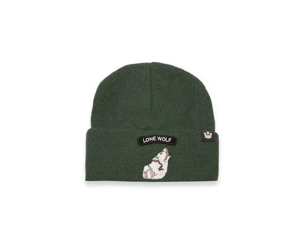 Goorin Bros caciula de lana Soft Rock Wolf culoarea verde, de lana, 107-1799