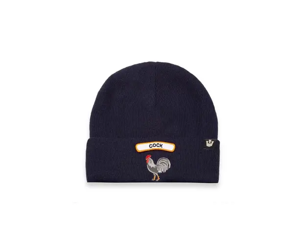 Goorin Bros caciula de lana Soft Rock Cock culoarea albastru marin, de lana, 107-1795