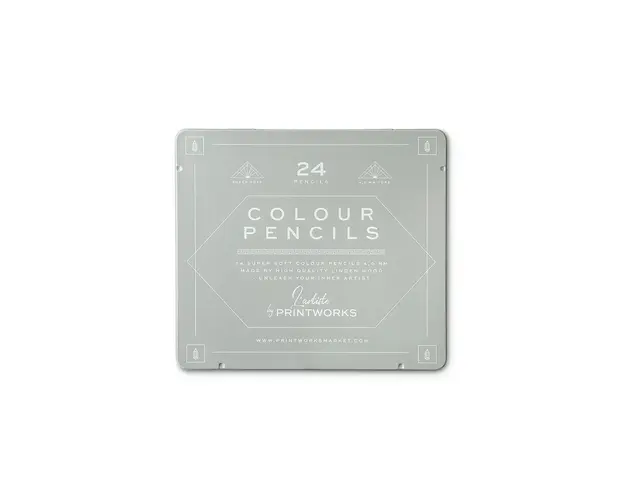 Printworks set de creioane intr-o cutie (24-pack)