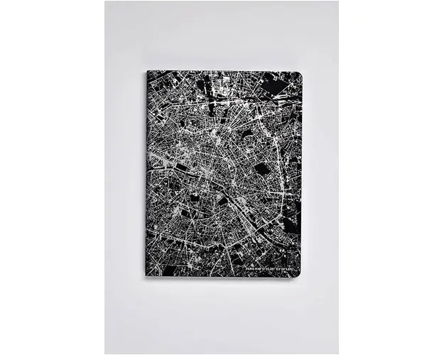 Nuuna notepad Paris Silver L