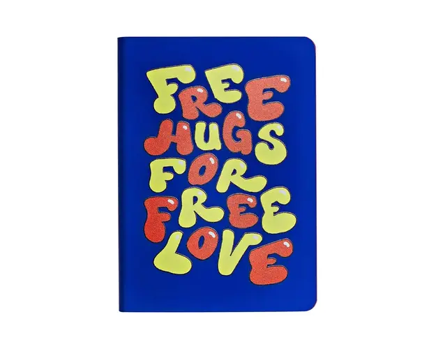 Nuuna notepad Free Hugs by Jan Paul Müller S